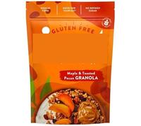 Maple and Toasted Pecan Granola - Crunchy, Nutritious Breakfast Cereal with Whole Grains & Natural Sweeteners, 1.2kg | NAEM