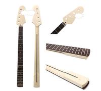 Maple Bass Guitar Neck 32inch Rosewood Fretboard Dot Inlay DIY 22Fret