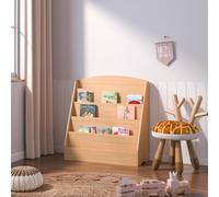 (Maple) Children Kids Bookcase Storage Toy Shelf Storage