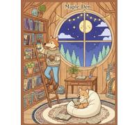 Maple Den: A Cozy Coloring Escape