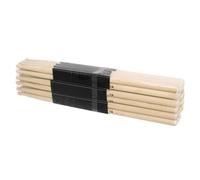 Maple Drumsticks 12 Pairs 7a Khaki for Jazz Practice