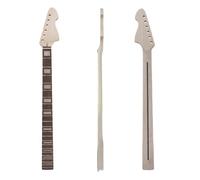 Maple Electric Guitar Neck 22 Frets 30-inch Vintage Rosewood Fingerboard White Square Inlays, big head Neck DIY Replacement (color1)