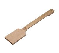 Maple Electric Guitar Neck Oar Shape Neck 22 Frets Wood Neck Matte Finish 5.6cm Heel Width Need Drill Tuning Holes