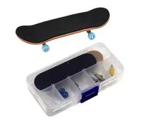 Maple Finger Skateboard,Wooden Fingerboards, Finger Skateboard Toy Set, 10x3x2cm, Toddler-Friendly Design, Educational Play For Boys