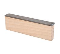 Maple Fret Crowning File for Guitar Bass Ukulele, Professional Polishing Tools with High Carbon Steel, Durable Instrument Repair File for Edge Sanding Leveling and Fret Maintenance