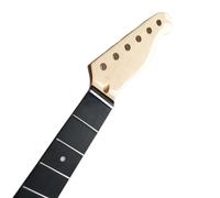 Maple Guitar Neck 22 Fret 25.5 Inch Ebony Fingerboard Dot Inlay Gloss