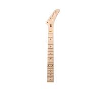 Maple Guitar Neck 25.5inch 22Fret Locking Nut Banana Head Unfinished Dot Inlay