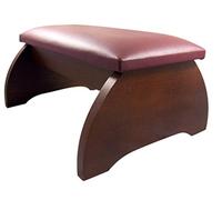 Maple Hardwood Personal Bed Time Prayer Kneeler, 8 Inch (Walnut Stain)
