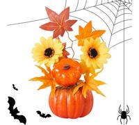 Maple Lea F Simulation Pumpkin Bonsai, Fall Pumpkin Decoration, Tabletop Pump Kin Ornament 23x17x9 Cm/ 9.06x6.69x3.54 Inch Enhances Any Space/Lightweight For Thanksgiving Fireplace