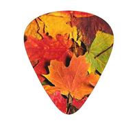 Maple Leaf,12 Pcs Guitar Pick,3 Different Thickness Plectrums for Acoustic Guitar Bass Ukulele (0.46mm 0.96mm 0.71mm)