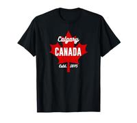 Maple Leaf Canada Flag Eh Calgary Canada Souvenir T-Shirt