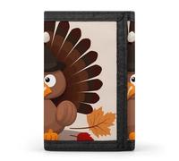 Maple Leaf Dark Brown Turkey Wallet,Credit Card Holder,Three-fold Wallet for Passport Covers, Purse Passport Bag for Men Women