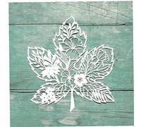 Maple Leaf Flower Cutting Dies Metal Embossing Folder Stencil Scrapbooking Paper Card Diy Craft Template