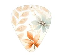 Maple Leaf Print Guitar picks in thin, medium, and thick sizes, 12-piece set, suitable for electric guitar and various instruments