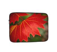 Maple Leaf Red Laptop Bag Handheld Portable Briefcase Shockproof Protective Sleeve Computer Inner Bag For 17 inch inch Laptop, Black, 17 Inch