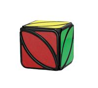 Maple Leaf Shape Mod Cube, Traditional Sticker Design, Novelty Puzzle Toy