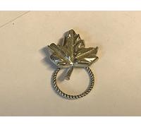 Maple Leaf Size 2.2cm X 2.6cm TG236 Emblem Made From Fine English Pewter Brooch drop hoop Holder For Glasses , Pen , ID jewellery POSTED BY US GIFTS FOR ALL 2016 FROM DERBYSHIRE UK …