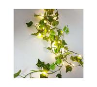 (Maple Leaf Vine(two-toned), 10M 100LED?Solar?) Artificial Maple Leaf String Lights Garland Wedding Christmas Party Decor Lamp