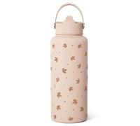 Maple Leaf Water Bottle 32oz Stainless Steel with Lid & Straw, Fall Insulated Bottles Gift for Women Girls, Autumn Gifts