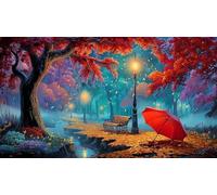 Maple-Leaf-World 1000 Piece Jigsaw Puzzles for Adults Educational Games Jigsaw Puzzle Home Decoration for Family Decorations 75x50cm/1000pcs