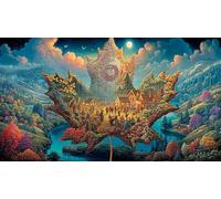 Maple-Leaf-World 1000 Piece Jigsaw Puzzles for Adults Family Challenge Toys Jigsaw Puzzle Home Decoration for The Whole for Women, Gifts for Men 38x52cm/1000pcs