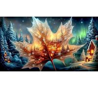 Maple-Leaf-World 1000 Piece Jigsaw Puzzles for Adults Family Challenge Toys Jigsaw Puzzle Home Decors for The Whole for Women, Gifts for Men 38x26cm/1000pcs