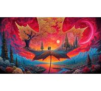 Maple-Leaf-World 1000 Pieces Jigsaw Puzzles for Adults Family Challenge Toys Jigsaw Puzzle Home Decors for The Whole for Women, Gifts for Men 38x26cm/1000pcs