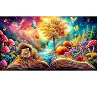 Maple-Leaf-World 1000 Pieces Jigsaw Puzzles Recycled Paper Fun and Challenging Family Game Puzzle Game Great Gift Idea 70x50cm/1000pcs