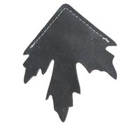 Maple Leaves Inspired Page Holder Soft Handcrafted PU Leather Bookmarks Light Weight Reading Essential for Book Lovers Leather Maple Leaves Bookmarks