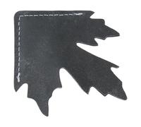Maple Leaves Inspired Page Holder Soft Handcrafted PU Leather Bookmarks Light Weight Reading Essential for Book Lovers Handcrafted Leather Bookmarks
