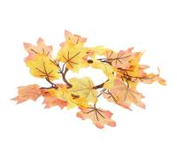 Maple Leaves Wreath for Front Door, Autumn Thanksgiving Decor
