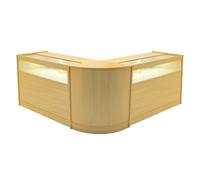 Monstershop Iris LED Shop Counter Set CM60 & 2 x B1200 - Maple