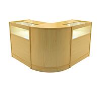 Maple Shop Counter Set Iris LED Light B900 CM60 90cm 60cm W