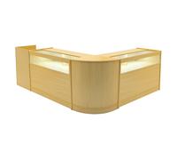 Monstershop Luna LED Shop Counter Set CM60, TB60 & 2 x B1200 - Maple