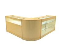 Monstershop Triton LED Shop Counter Set K1500, B1500 & CM60 - Maple in Beige Monstershop Beige