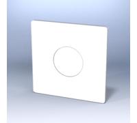 Maple Skyline Premium Magnetic Wall Mounting Plate for Tapo S200B and S200D Smart Buttons [Plain, White]