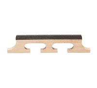 Maple Sturdy Lightweight Banjo Bridge Clear Voice Transmission Wooden Banjo Guitar Bridge Replacement