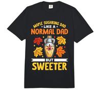 Maple Syrup Dad Design for Maple Tree Tapping Comfort Colors Adult Heavyweight T-Shirt