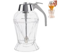 Maple Syrup Holder -Honey Pot With Stand, Maple Syrup Container With Stand | No Honey Pot Drop Glass Honey Dispenser Anti-drip With Stand, Er Syrup Dispenser