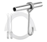 Maple Syrup Tapping Kit,Efficient Filtering,Includes Stainless Steel Maple Tree Taps Spiles and Hooks,Food Grade Tubing,Spile Cleaning Brushes,Reusable Maple Tree Tapping Kit,Maple Syrup Supplies