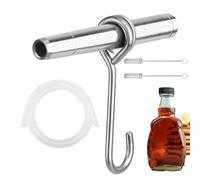 Maple Syrup Tapping Kit - Maple Syrup Sap Tree Tap, Spile Cleaning Brushes | Stainless Steel Maple Tree Spiles with 6 Hooks, Efficient Maple Syrup Filter and Tree Taps for Outdoor Oak Trees