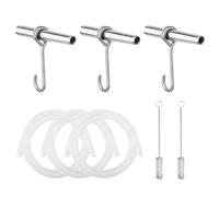 Maple Syrup Tapping Kit,Stainless Steel Maple Tree Taps, Maple Syrup Sap Tree Tap, Maple Tree Taps,Food Grade Tubing,Tree Tapping Kit Maple Syrup Supplies,Reusable Efficient Tree Taps
