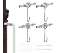 Maple Syrup Tapping Kit | Tree Taps for Syrup - 4 Set Food Grade Trunk Tapping Faucets | 2 Pack Spile Cleaning Brushes & Maple Tubing Drops | Sturdy Metal Spiles for All Sap Harvesting