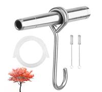 Maple Syrup Taps, Maple Syrup Juice Tree Tap, Reusable Stainless Steel Cotton Taps, Energy-Saving, Safe Maple Syrup Supplies Maple Syrup for the Family Farm Garden (A)