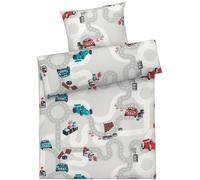 Maple Threads Children's 100% Brushed Cotton Single Duvet Cover Set, Consutruction Vehicles, Unicorns, Cars and Owls Designs (Cars)