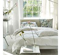 Maple Tree Celadon Printed Cotton Percale Duvet Cover