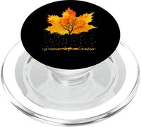 Maple Tree Falling Leaves Autumn Fall Season PopSockets PopGrip for MagSafe