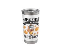 Maple Tree Syrup Pancake Design for Maple Tree Tapping Stainless Steel Insulated Tumbler