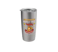 Maple Tree Tapping Hobby Sugaring National Maple Syrup Day Stainless Steel Insulated Tumbler