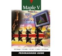 [(Maple V Programming Guide : For Release 5)] [By (author) Waterloo Maple Software] published on (January, 1998)